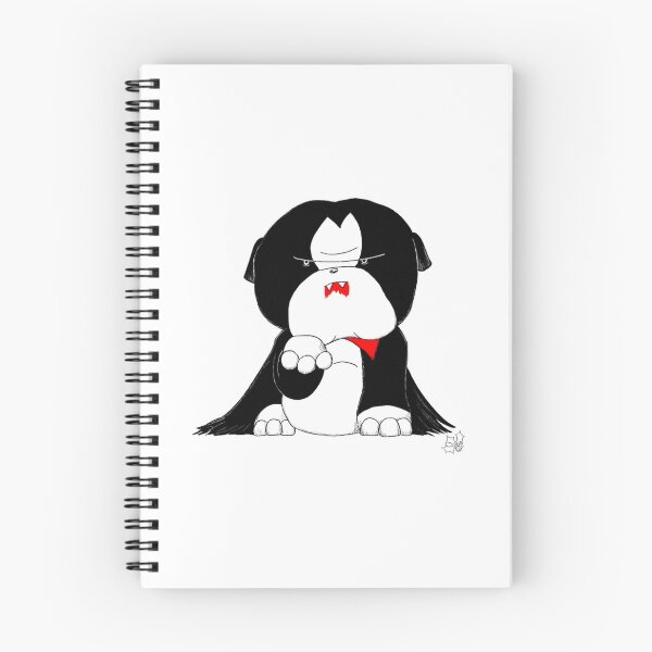 Item preview, Vampire Bully Cute Count Dracula Dog Art designed and sold by hollydoesign.