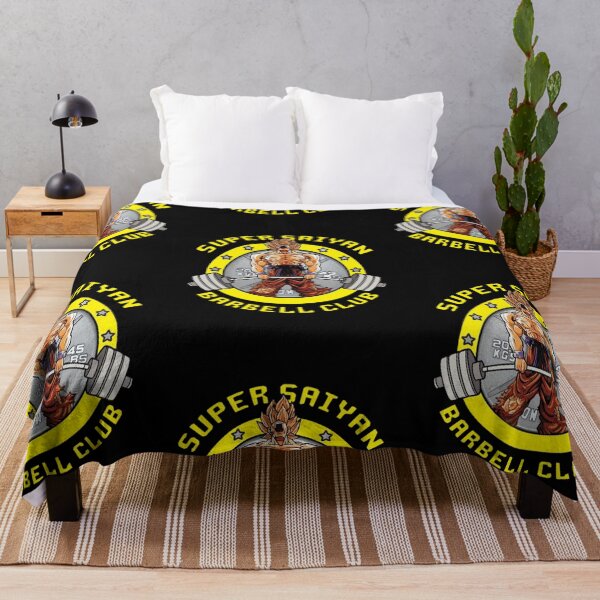Item preview, Super Saiyan Barbell Club Anime Gymrat designed and sold by Velvet-Mirage.