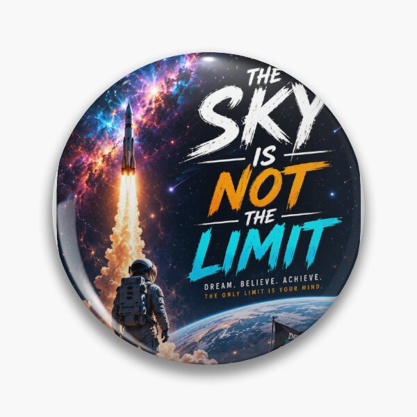 Item preview, The Sky Is Not The Limit Space Art designed and sold by AuraPixelDesign.