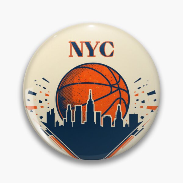 Item preview, NYC 2026 Basketball Badge Fan Sticker Gift designed and sold by RedRubyBubble.