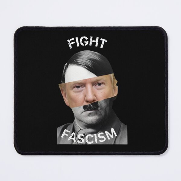 Item preview, Fight Fascism Anti Fascist Political Mashup Art designed and sold by MindrootEchoart.