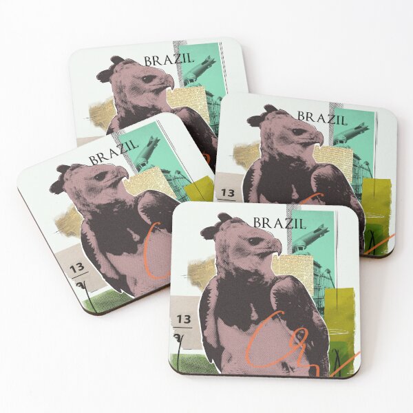 Item preview, Brazil Art Paper - harpy eagle designed and sold by ericcasar.