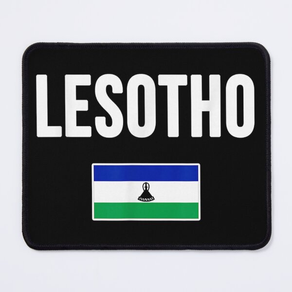 Item preview, Lesotho Flag designed and sold by goombi-creative.