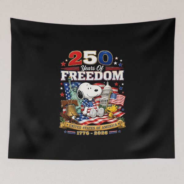 Item preview, 4th Of July America | Snoopy and Woodstock designed and sold by Har-vee.