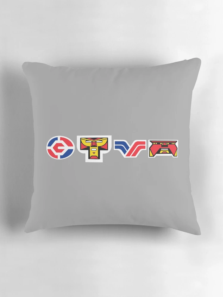 Thumbnail 3 of 4, Pillow, Vintage Commandrons Faction Roster designed and sold by The Nostalgia Vault.