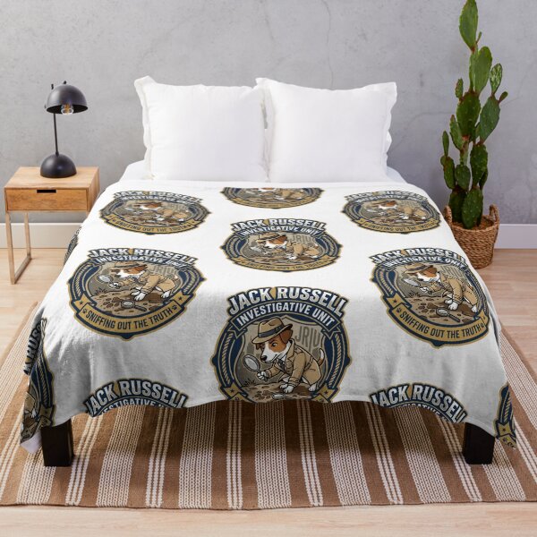 Item preview, Jack Russell Investigative Unit Detective True Crime designed and sold by PictoVibe.