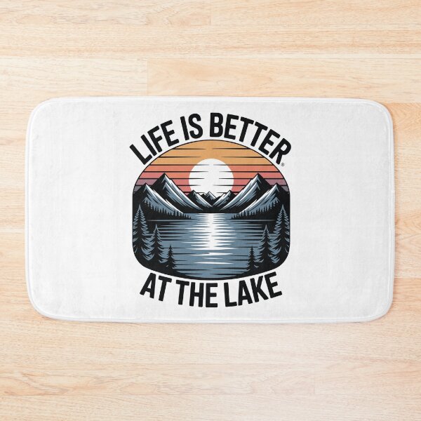 Item preview, Life Is Better At The Lake designed and sold by Yogameditasi.