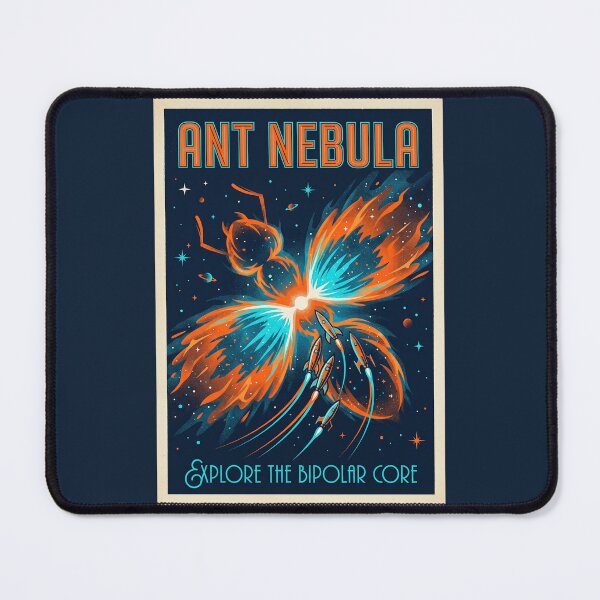 Item preview, Ant Nebula Menzel 3 Retro NASA Travel Poster Bipolar designed and sold by RetroRewind Studio.