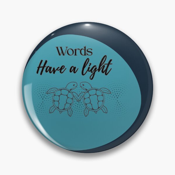 Item preview,  Words Have a Light "Let your words shine like gentle waves of kindness." designed and sold by YonaBoutiquee.