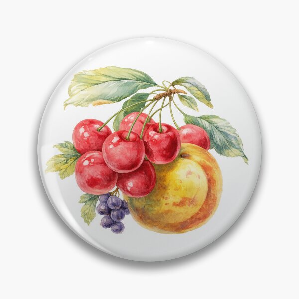 Item preview, Cherries/peaches/grapes designed and sold by Ourhappyplaces.