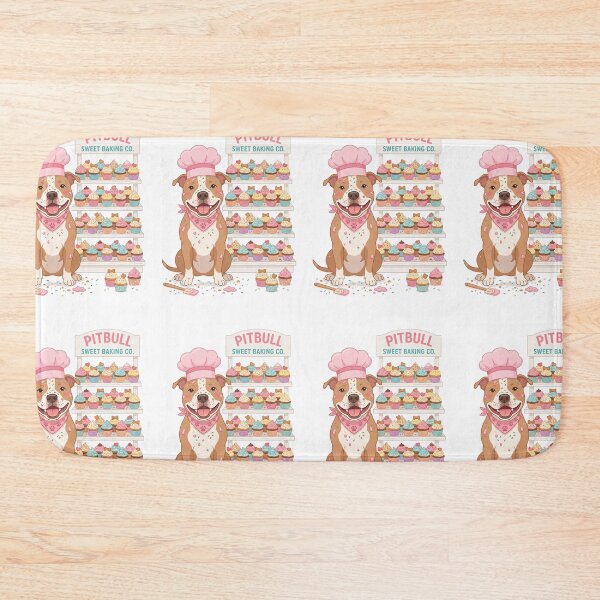 Item preview, Pitbull Sweet Baking Co Cupcake Patisserie designed and sold by PictoVibe.