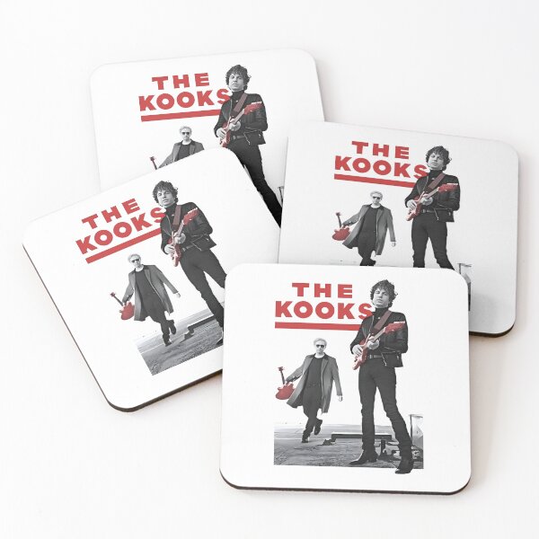 Item preview, The Kooks Retro Indie Rock Band Fan Art designed and sold by MindrootEchoart.