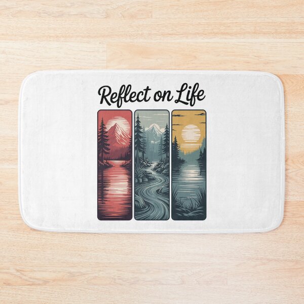 Item preview, Reflect On Life designed and sold by Yogameditasi.