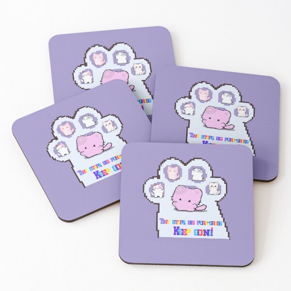 Item preview, Tiny Steps, Big Purr-gress designed and sold by YonaBoutiquee.