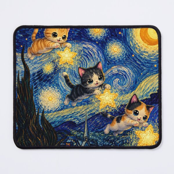 Item preview, Starry Night for Kittens designed and sold by EsenciaZen.