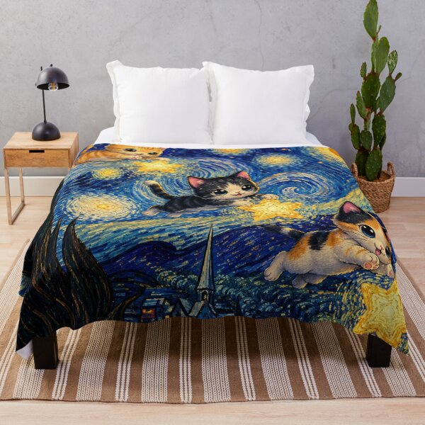 Item preview, Starry Night for Kittens designed and sold by EsenciaZen.