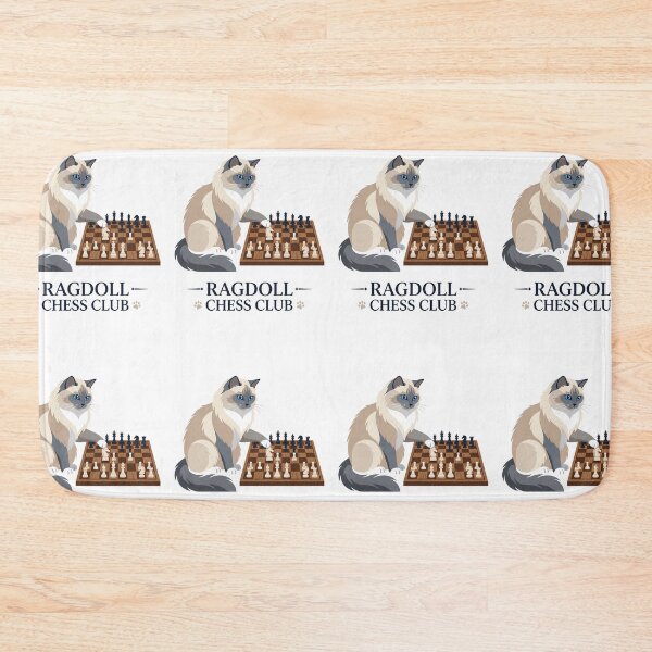 Item preview, Ragdoll Chess Club Grandmaster Board Game designed and sold by PictoVibe.