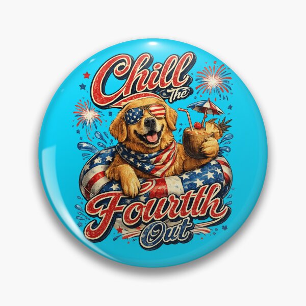 Item preview, Chill 4th of July Fireworks Dog designed and sold by ttuniques.