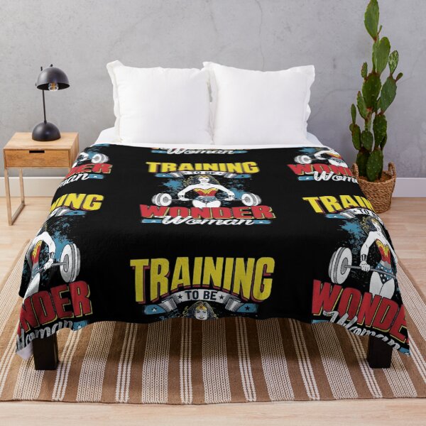 Item preview, Training To Be Wonder Woman Fitness Superhero designed and sold by Velvet-Mirage.
