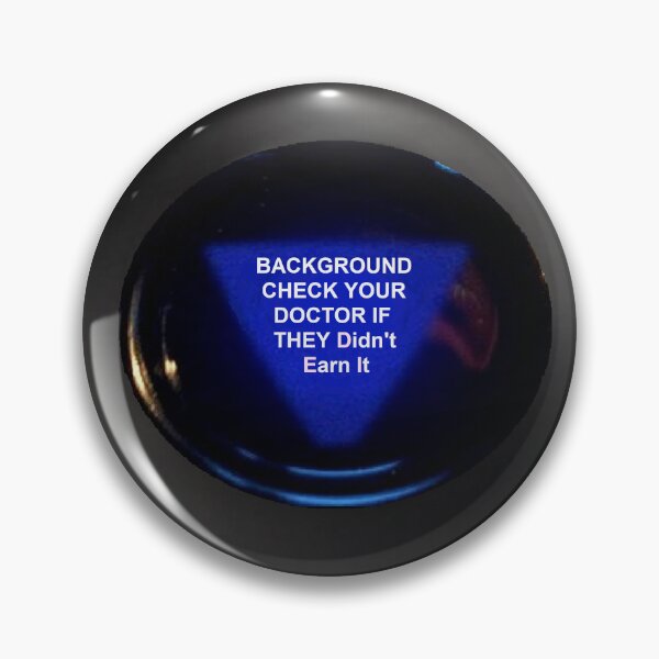 Item preview, 8 ball doctor advice logo designed and sold by VWscout2.