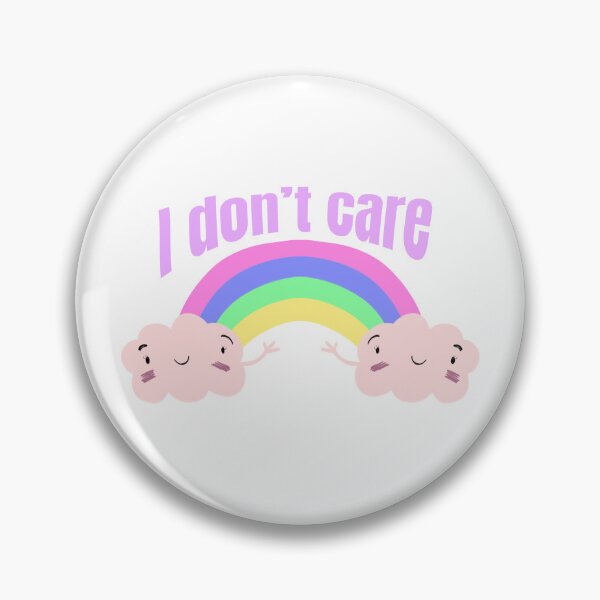 Item preview, Cute clouds I don’t care sticker designed and sold by My Favorite Store.