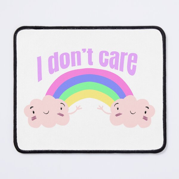 Item preview, Cute clouds I don’t care sticker designed and sold by My Favorite Store.