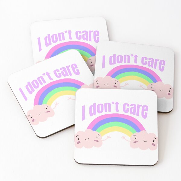 Item preview, Cute clouds I don’t care sticker designed and sold by My Favorite Store.