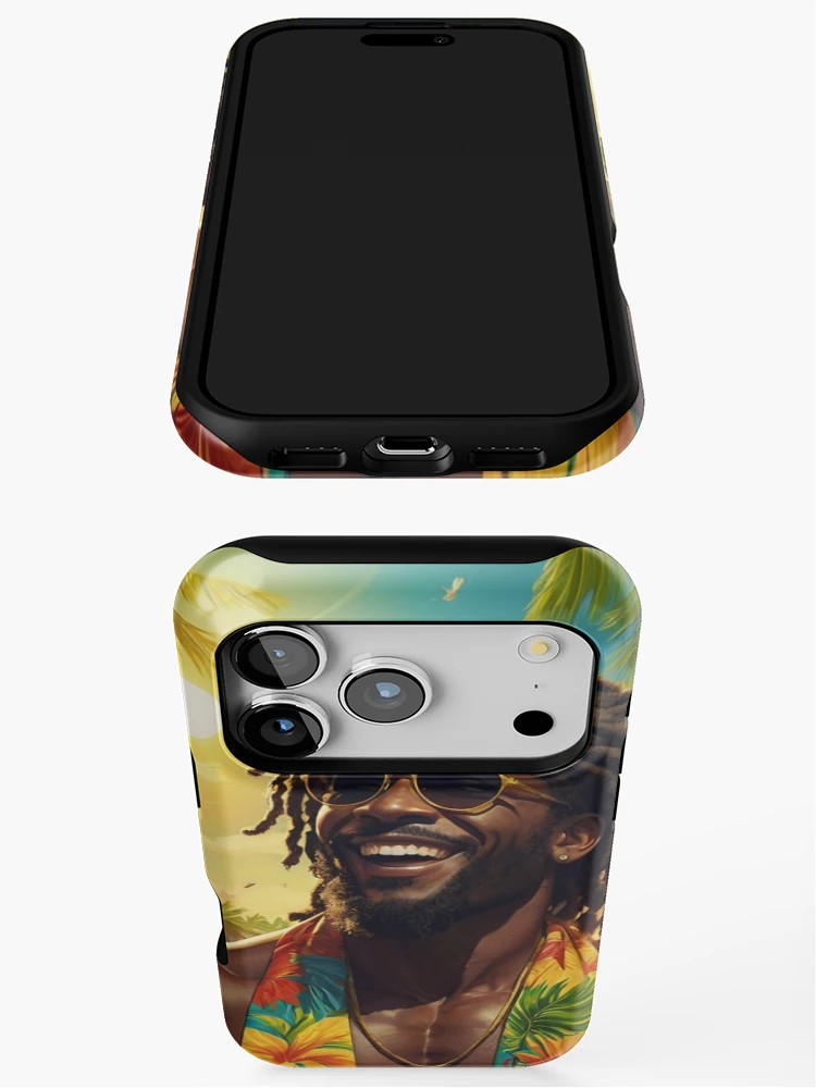 Thumbnail 3 of 4, iPhone Case, Reggae Punch ‼ designed and sold by Ragingracoon.