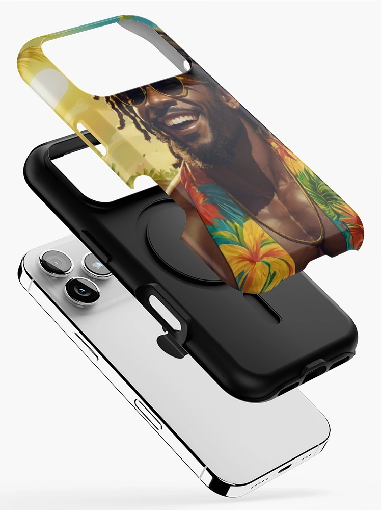Thumbnail 2 of 4, iPhone Case, Reggae Punch ‼ designed and sold by Ragingracoon.