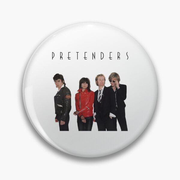 Item preview, The Pretenders Retro New Wave Rock Band Fan Art designed and sold by MindrootEchoart.