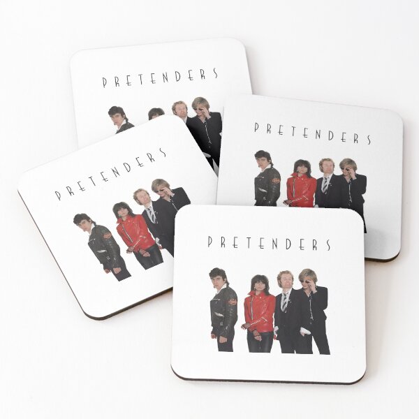 Item preview, The Pretenders Retro New Wave Rock Band Fan Art designed and sold by MindrootEchoart.