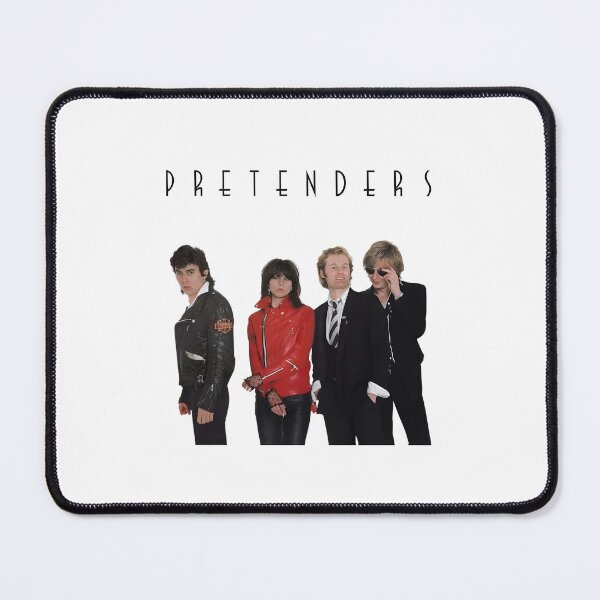 Item preview, The Pretenders Retro New Wave Rock Band Fan Art designed and sold by MindrootEchoart.