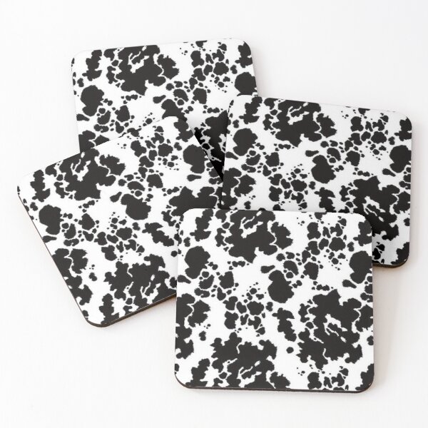 Item preview, Black & White Cow Print Graphic Design designed and sold by INKRebelGraphic.