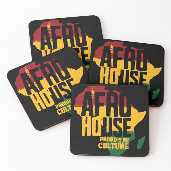 Item preview, AFRO HOUSE - I am Afro House (Black)  designed and sold by Discothreadz.