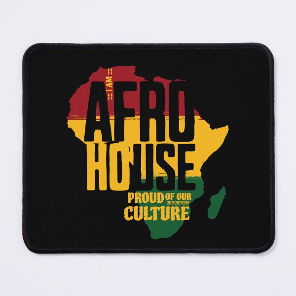Item preview, AFRO HOUSE - I am Afro House (Black) designed and sold by Discothreadz.