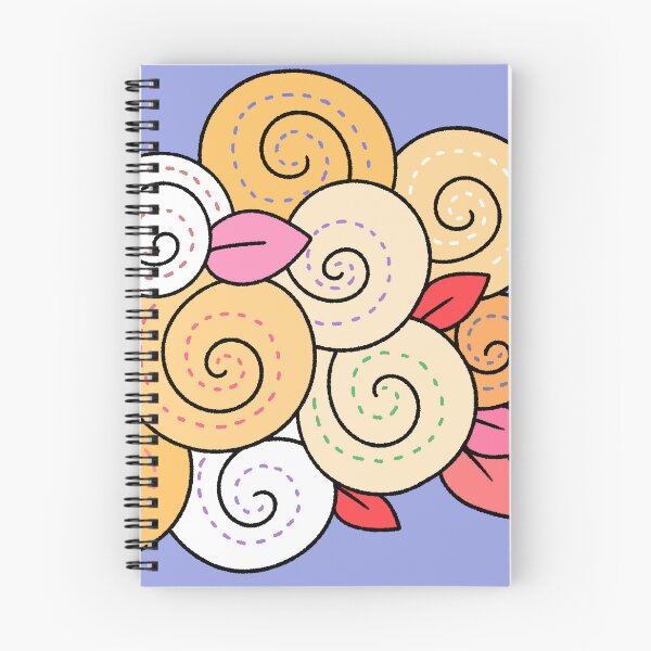 Item preview, Cute Cloud Flower Swirl Illustration designed and sold by ubborn.