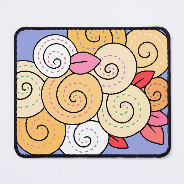 Item preview, Cute Cloud Flower Swirl Illustration designed and sold by ubborn.