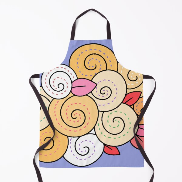 Item preview, Cute Cloud Flower Swirl Illustration designed and sold by ubborn.