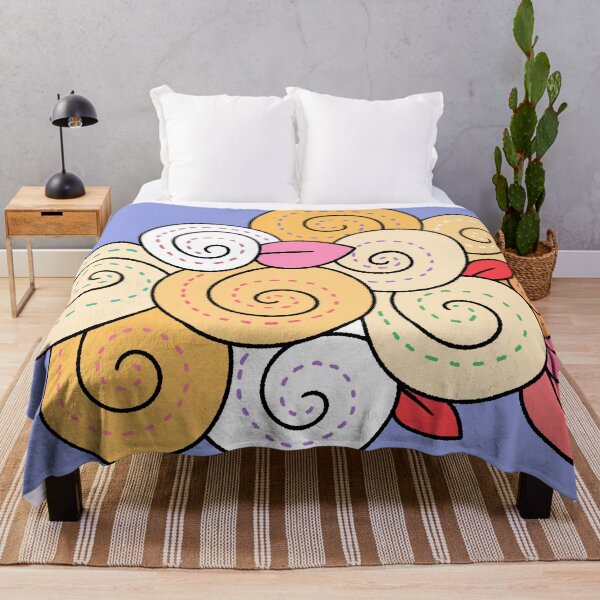 Item preview, Cute Cloud Flower Swirl Illustration designed and sold by ubborn.