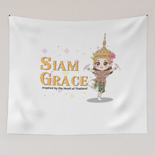 Item preview, Cute Manora Dancer | Traditional Southern Thai Nora Culture Art designed and sold by Beeform.