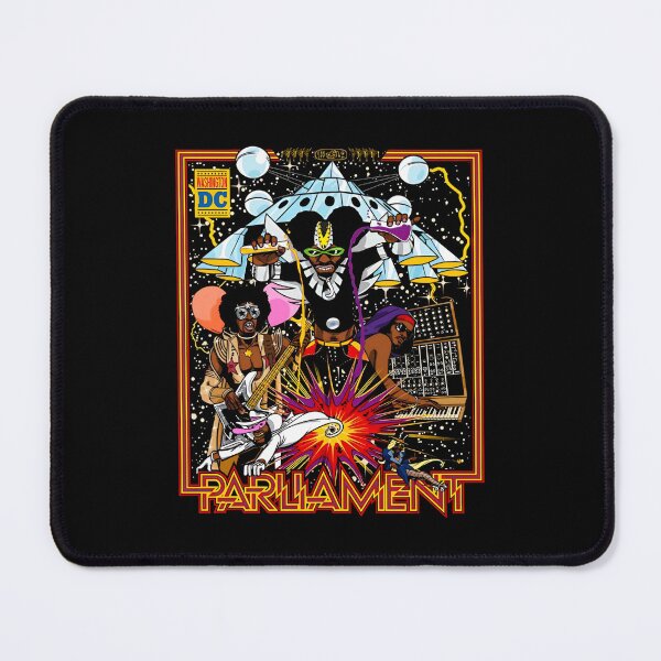 Item preview, Parliament Funkadelic Cosmic Mothership Retro Comic Fan Art designed and sold by MindrootEchoart.