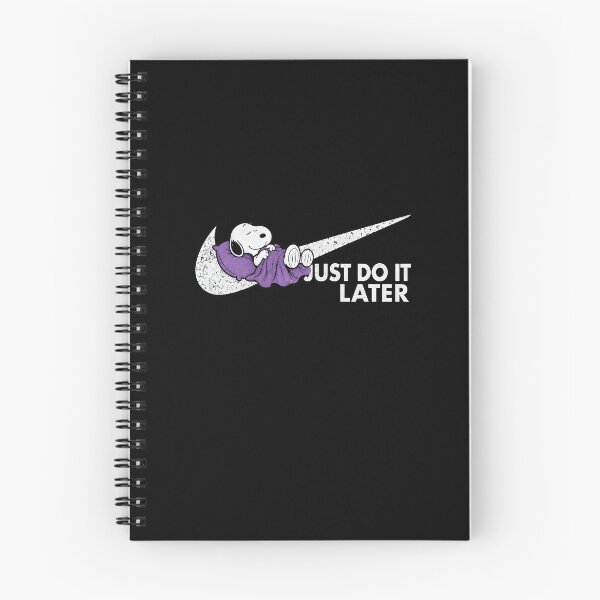 Item preview, Sleeping Snoopy | Nikes Swoosh Parody | Just Do It Later designed and sold by Har-vee.