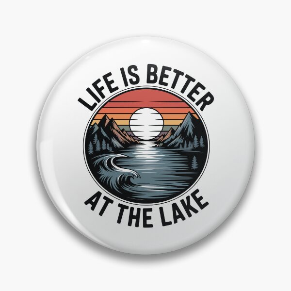 Item preview, Life Is Better At The Lake designed and sold by Yogameditasi.