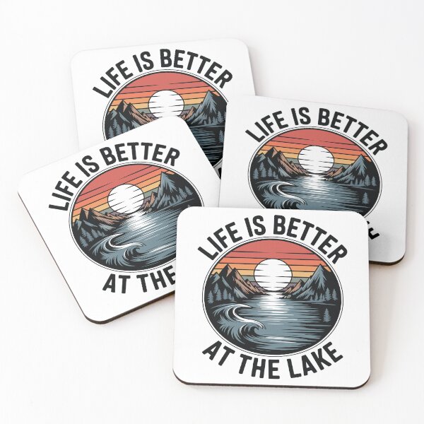 Item preview, Life Is Better At The Lake designed and sold by Yogameditasi.