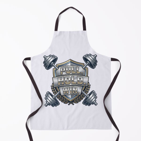 Item preview, Epic Pull Hold Win Powerlifting Shield Logo! designed and sold by pradeepvisuals.