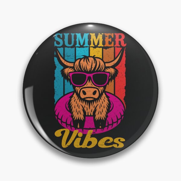 Item preview, Highland Cow Summer Vibes designed and sold by legendaryskins.