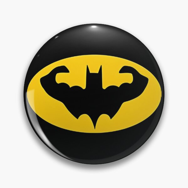 Item preview, Dark Knight Muscle Flex Gym Parody Logo designed and sold by Velvet-Mirage.