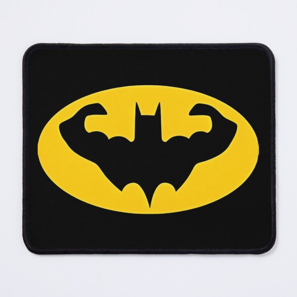 Item preview, Dark Knight Muscle Flex Gym Parody Logo designed and sold by Velvet-Mirage.