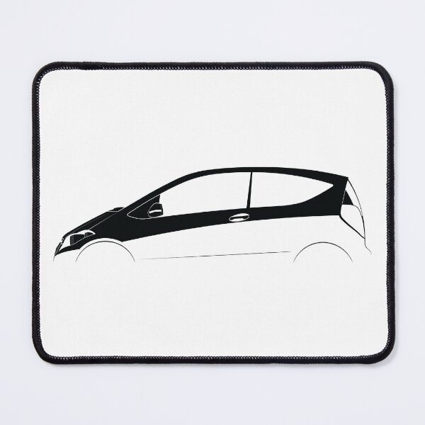 Item preview, A-Class (W169) (White) designed and sold by Car Silhouettes.