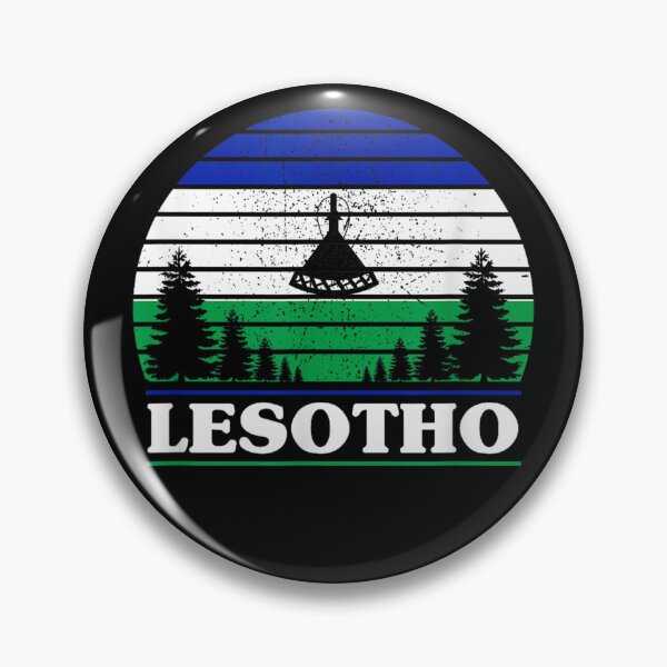 Item preview, Lesotho Flag designed and sold by goombi-creative.